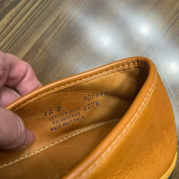 Deerskin leather loafers Size 12 - Picture 4 of 14